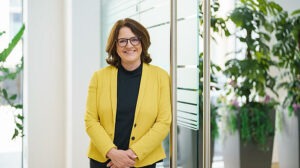 Frau im Büro